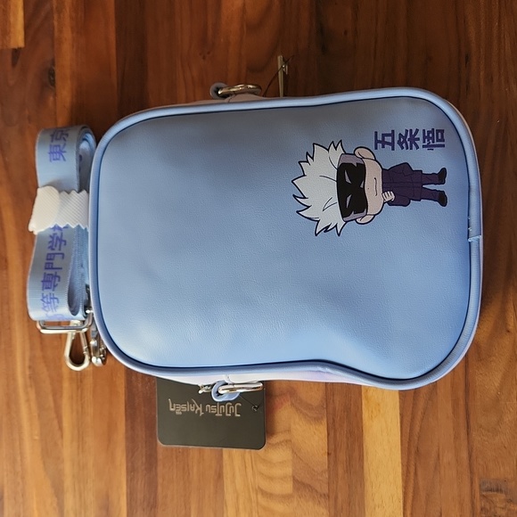 Pin collector crossbody- Jujutsu Kaisen Chibi First Year Jujutsu sorcerers - NWT - Picture 3 of 7